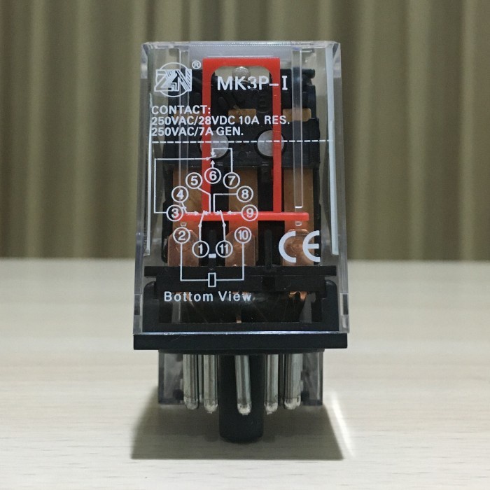 RELAY MK3P 11 PIN 10A 250V DC 12V 12 VOLT