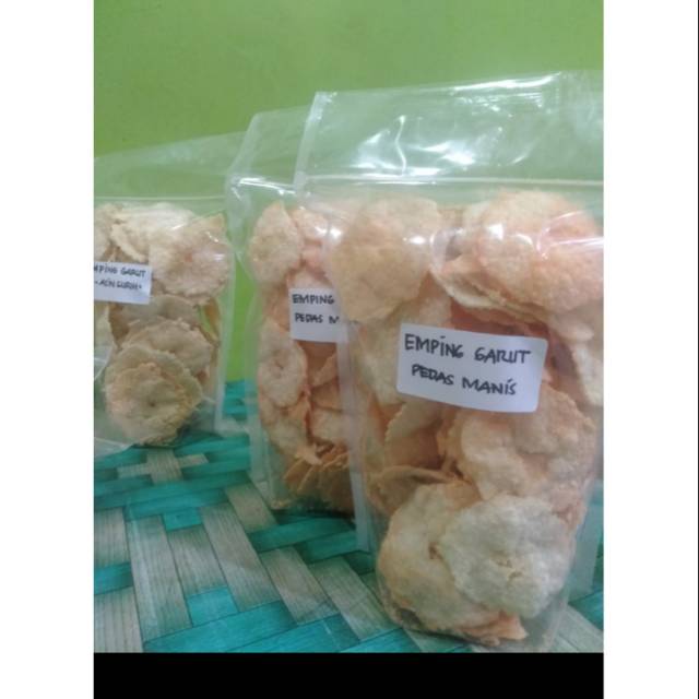 

Emping garut pedas manis dijamin nagih uk 180gram
