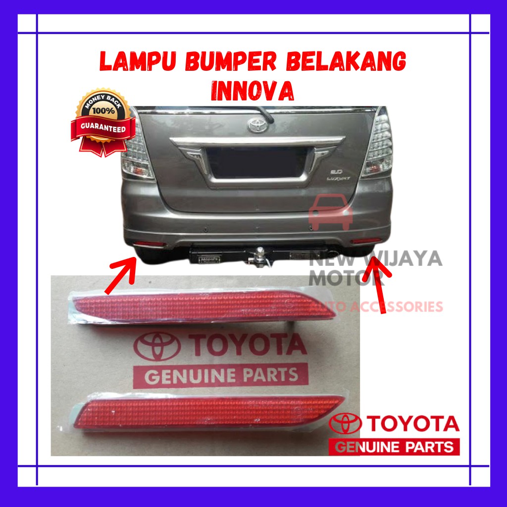 LAMPU BUMPER  BELAKANG TOYOTA INNOVA