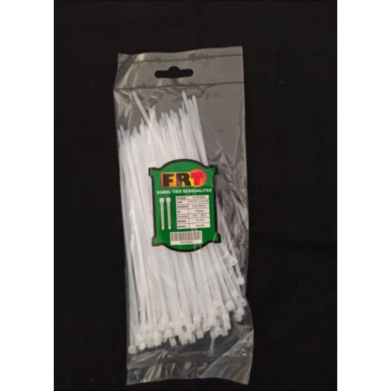 Kabel Ties 2.5 x 150mm (15cm) CV 150