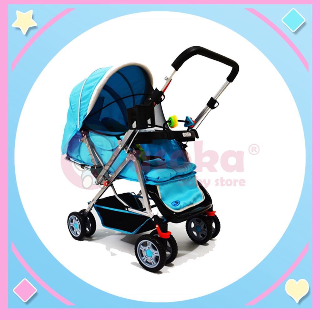 Stroller Baby Labeille Classic A019 - Kereta Dorong Bayi Anak ASOKA