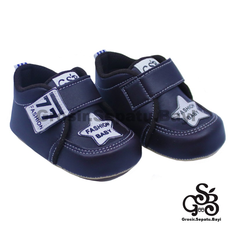 sepatu bayi baby shoes prewalker laki laki perempuan umur 2 - 14 bulan model Fashion 77