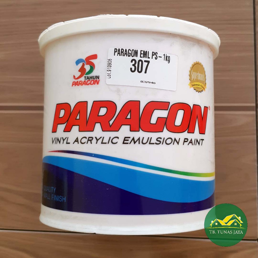 Cat Paragon Vinyl Acrylic Emulsion Paint Cat Tembok 1 Kg