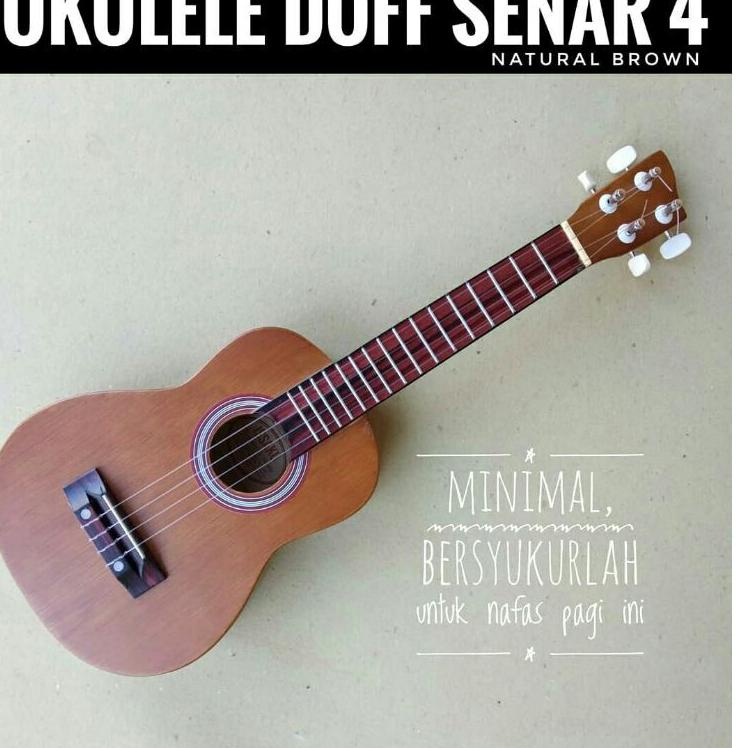 KIRIM HARI INI UKULELE DOFF | UKULELE SENAR 4 | UKULELE | UKULELE SOPRANO | KENTRUNG | GITAR UKULELE | GITAR (ART. Y6025)-6