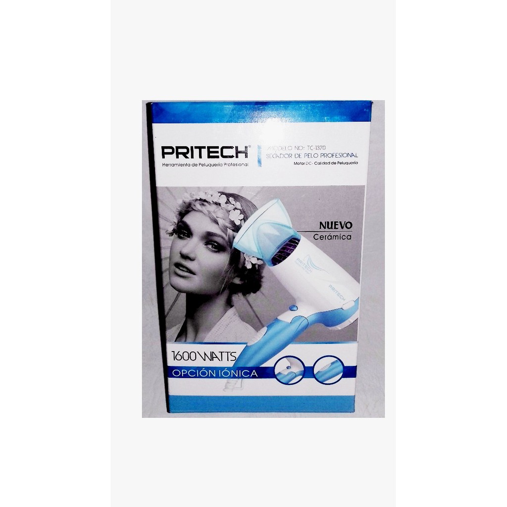 Pritech Professional Hair Dryer 1370 /alat pengering rambut  (76030)