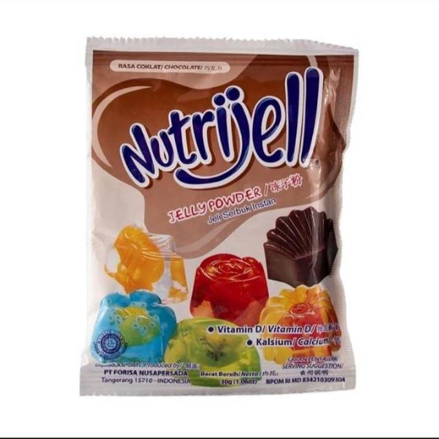 

Nutrjell jelli coklat 30g