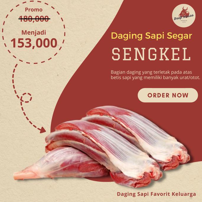 

Daging Sapi Sengkel Lokal Segar Shank Fresh Premium 1000 Gram Ee39Keogff