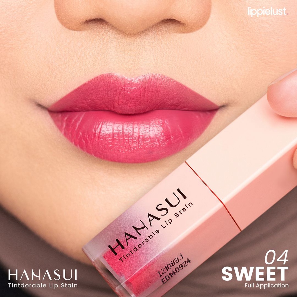 Hanasui Mattedorable Lip Cream | Matte Dorable LipCream Lipstick Cair Mate Hanasui | BOBA EDITION | TnT Beauty Shop-💋 04 Sweet