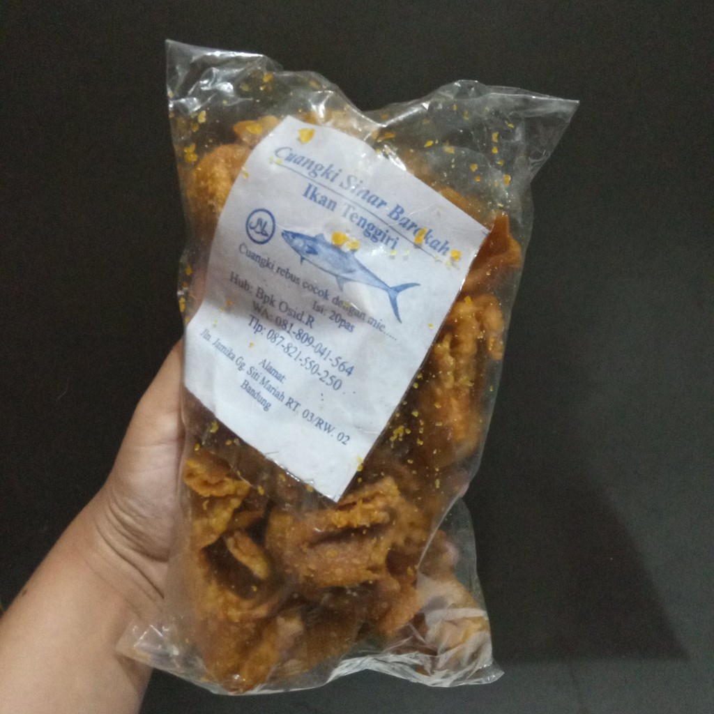 

Siomay cuanki kering isi 20