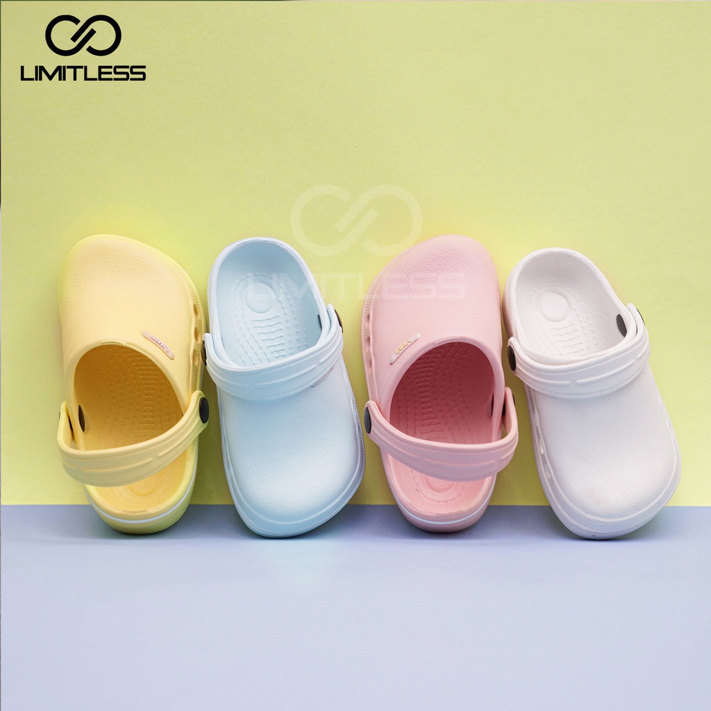Sandal Slop Anak Baim Unisex Ringan Anti Slip Nyaman Sendal Slip On Anak Cowok Cewek Stylish Kekinian