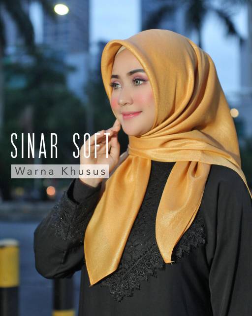 Jilbab segiempat Sinar by Malaica