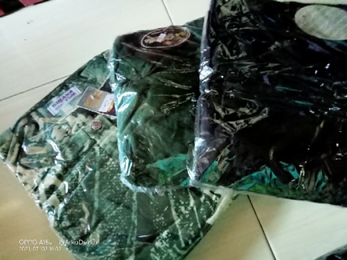 Gamis Batik Cap Premium Susun Ld 120