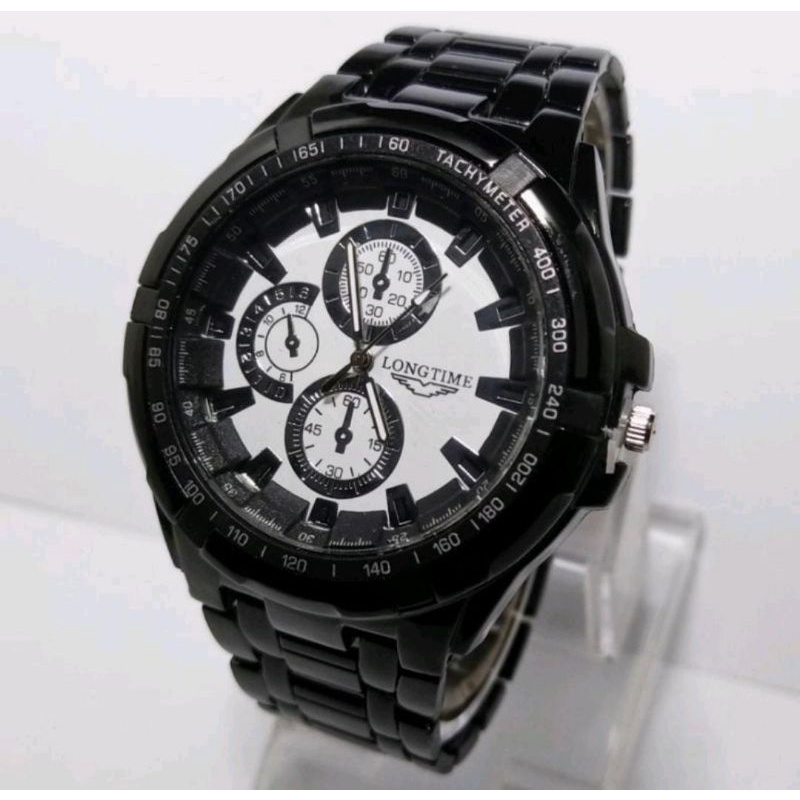 Jam Tangan Longtime Rantai Jam Tangan Stainliss Steel Halus Jam Tangan Murah