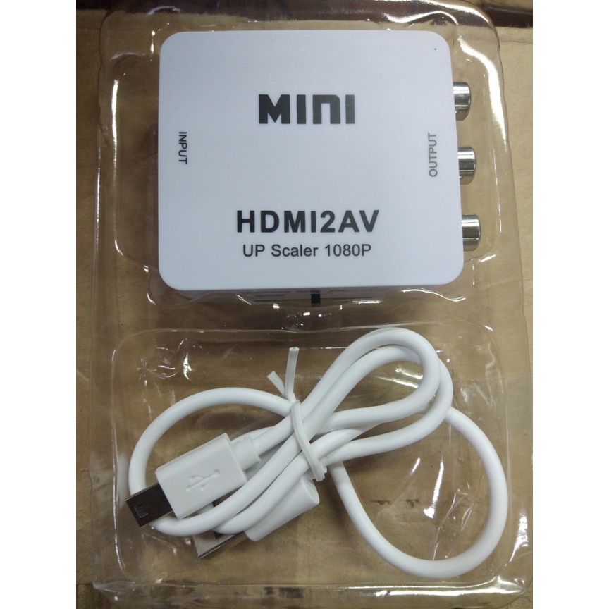 Converter HDMI To AV Rca mini box