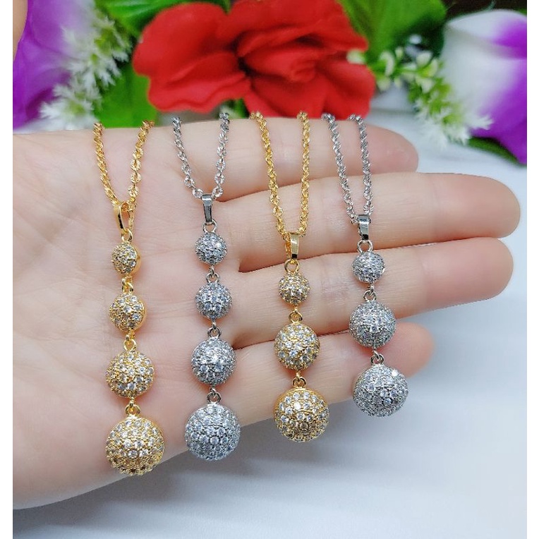 Kalung xuping permata K001-K004