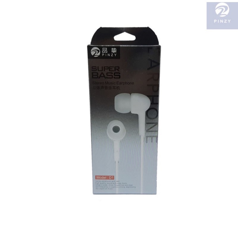 Earphone PINZY Original D1 Series - Headset D1 Series