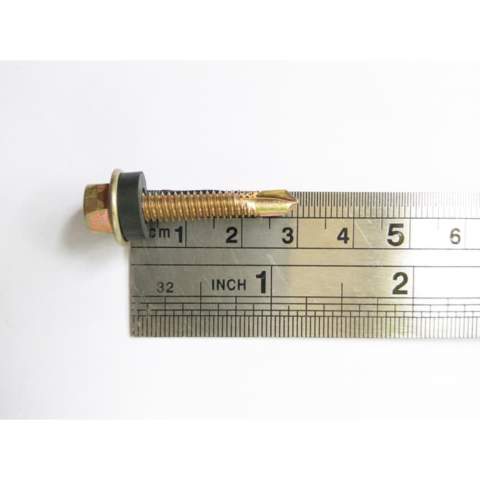 Baut Roofing M5 x 30 Baut / skrup / sekrup / roofing halus / ruping Atap