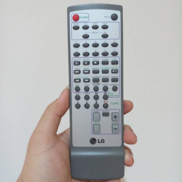 Remote Compo Karaoke LG
