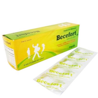 Becefort Box isi 100 Tablet