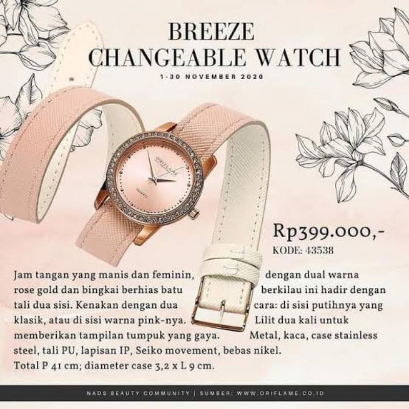 Breeze Changeable Watch