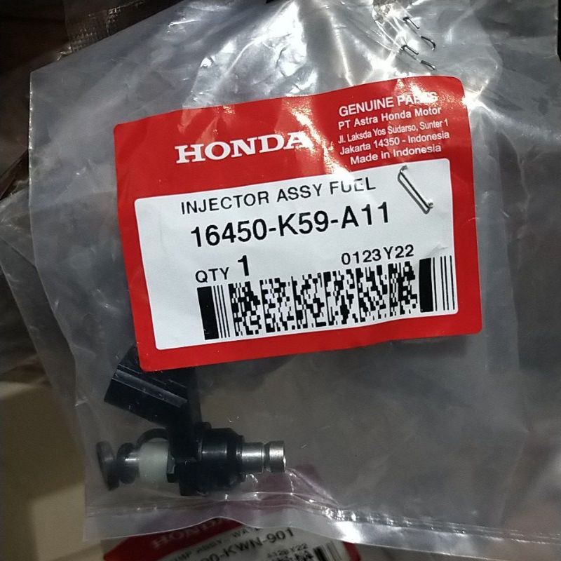16450-k59-a11 HGP 100% Injector vario 150 2018 2019 ori ahm 16450k59a11