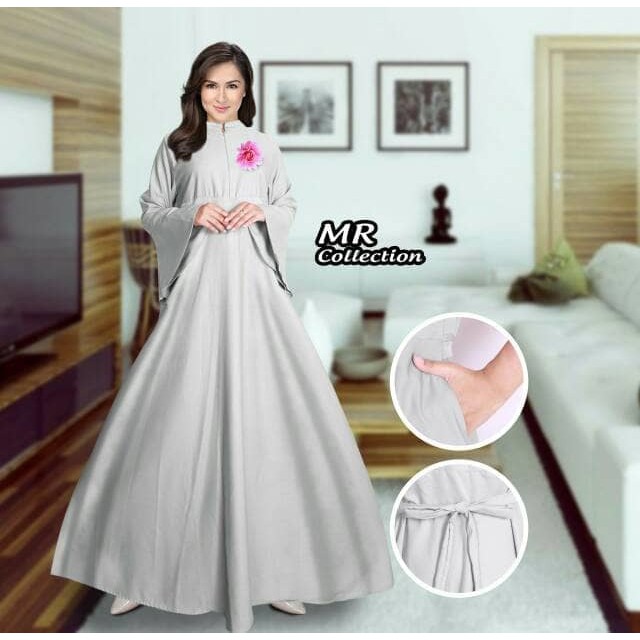 READY STOK ! GILDA TOSCA FASHION MUSLIM WANITA GAMIS SPANDEK KOREA KOMB BRUKAT 82718 I.37148179.8223