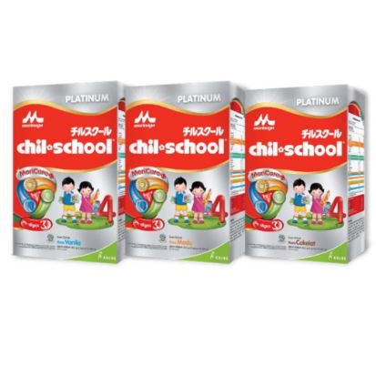 Susu Morinaga Chil School Platinum 400 dan 800 gram - Vanila dan Coklat - Susu Terbaik