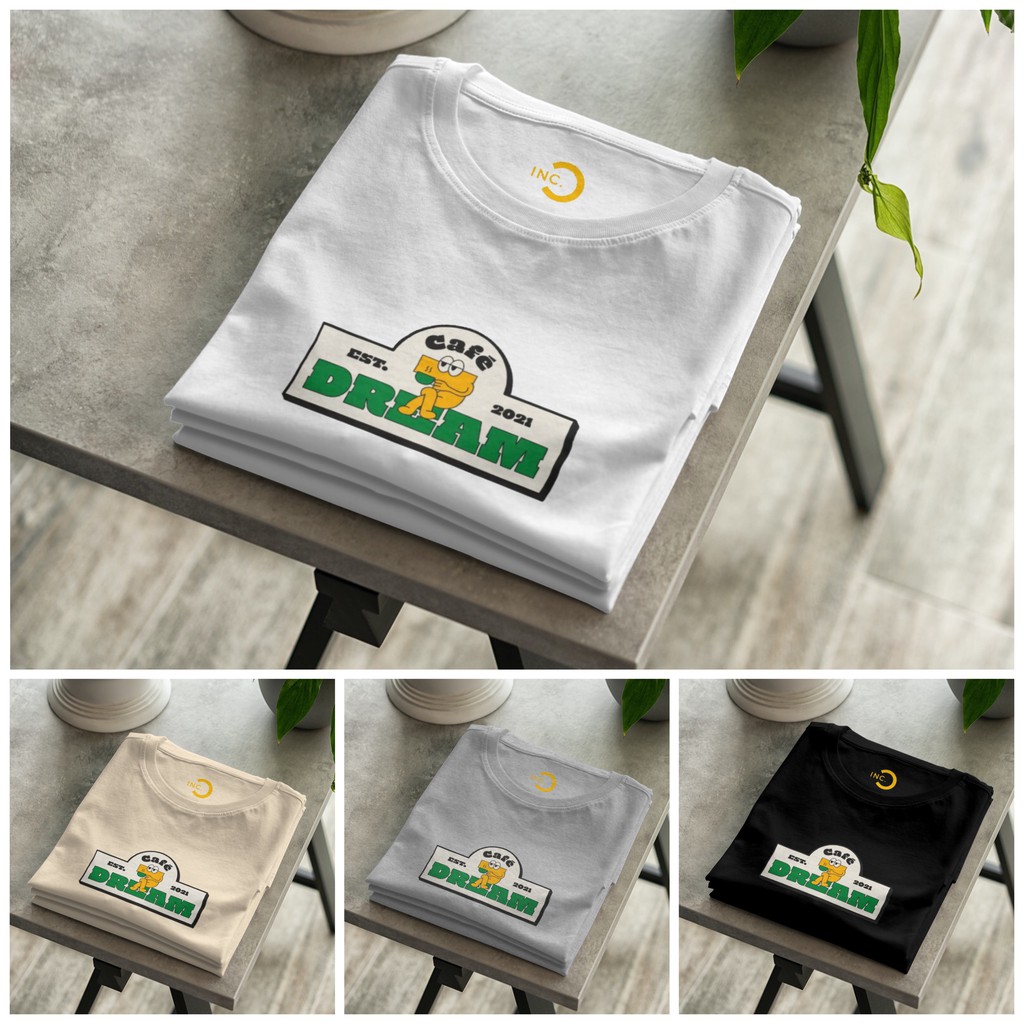 [NEW] Kaos NCT Dream Cafe Cotton 24s Premium Bisa Upgrade Lengan Panjang