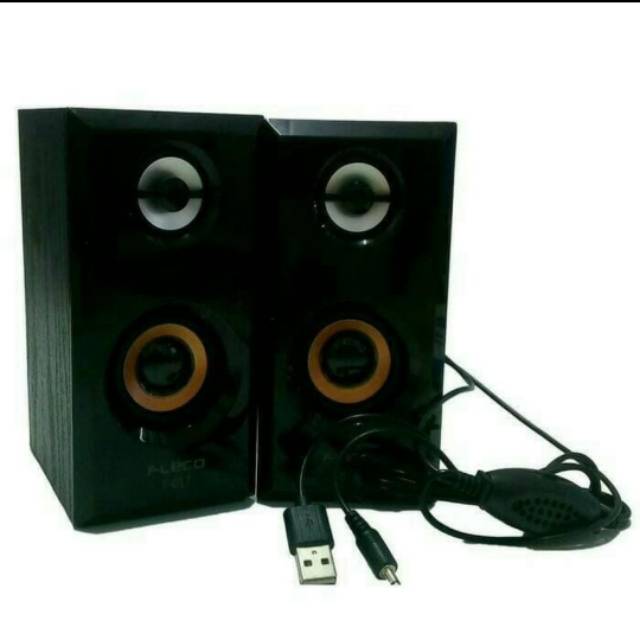 Speaker Hp // Speaker Laptop // Speaker Komputer  Fleco F-017 // F-029 // F-233B Colok USB