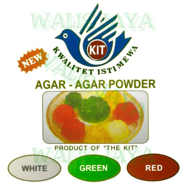 

the KIT Brand tepung Agar jelly powder serbuk puding pudding