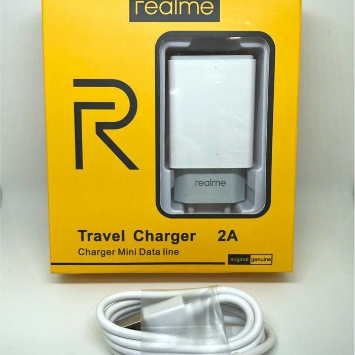 TRAVEL CHARGER REALME ORIGINAL 100% REAL FAST CHARGING [1SET] [MICRO USB]