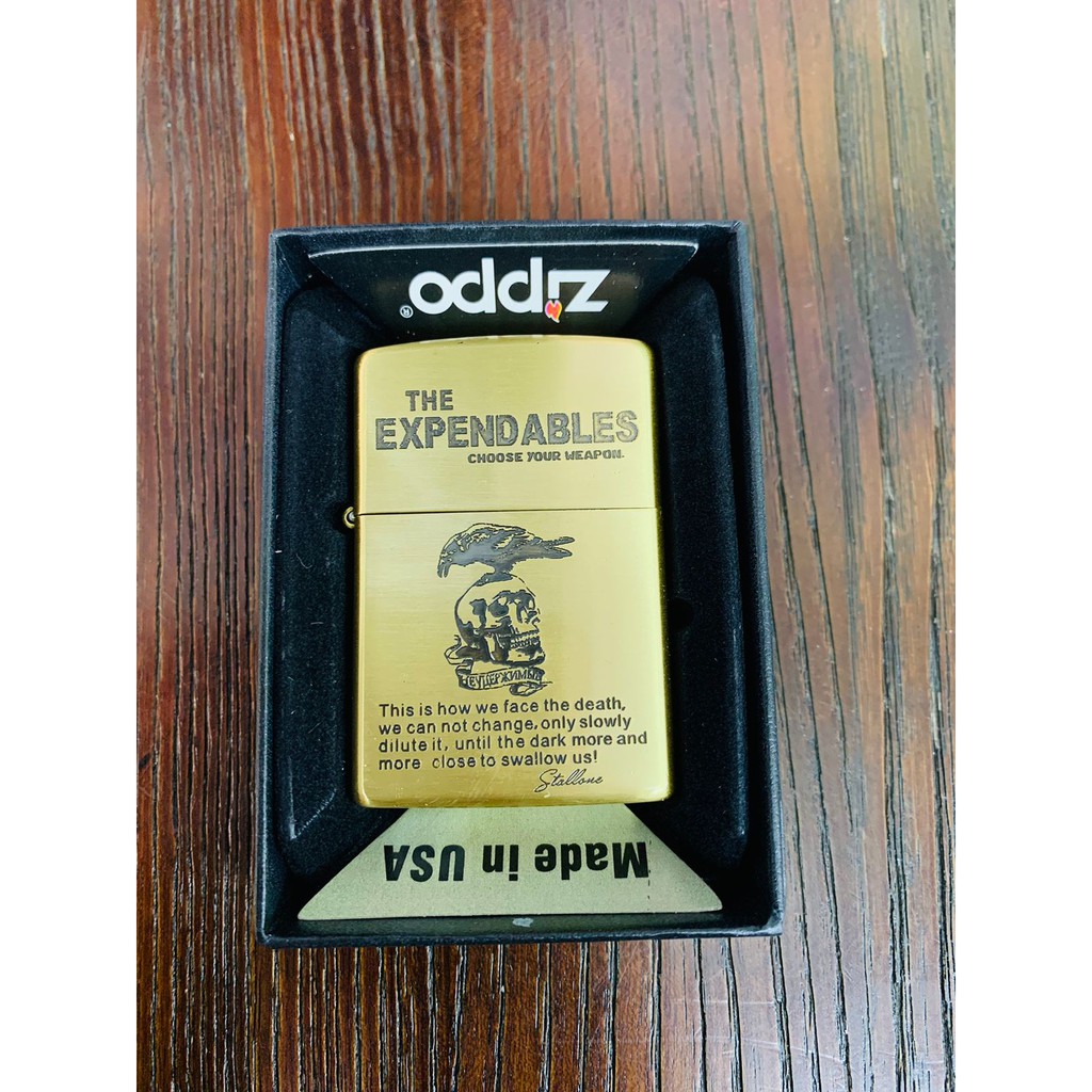 Korek Api Zippo Mancis Super Grade A Super Grade Premium Gold Motif Karakter MANCIS ZIPPO