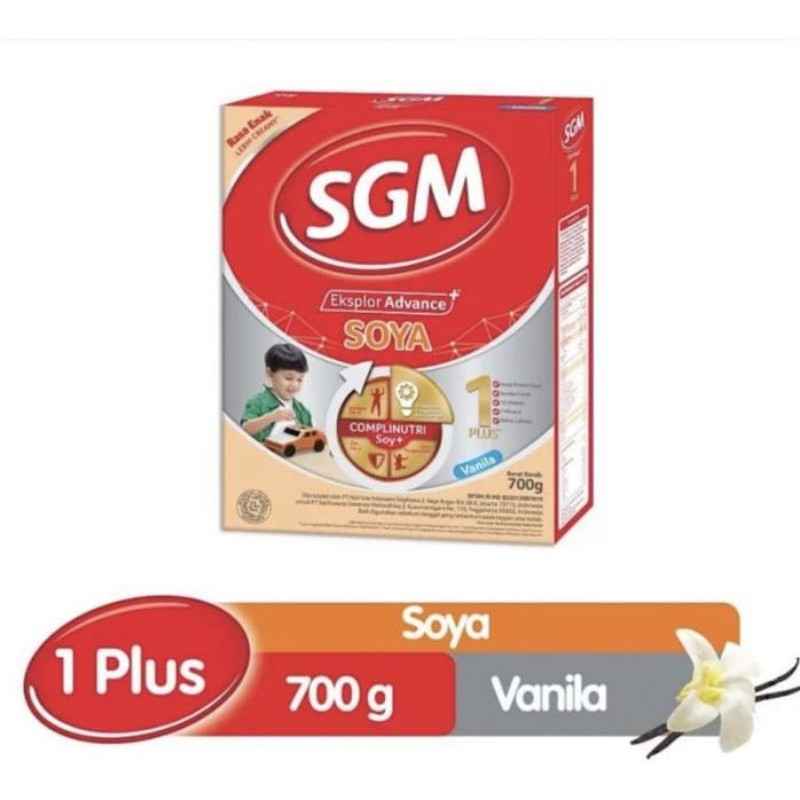 

(FREE PACKING KARDUS) SGM SOYA MADU/VANILA 1-5 700gram KEMASAN BARU