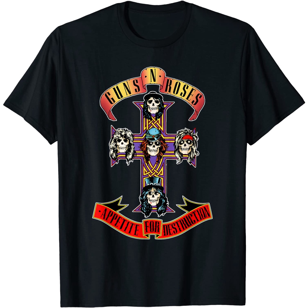 KAOS DEWASA Guns N' Roses Official Cross T-Shirt