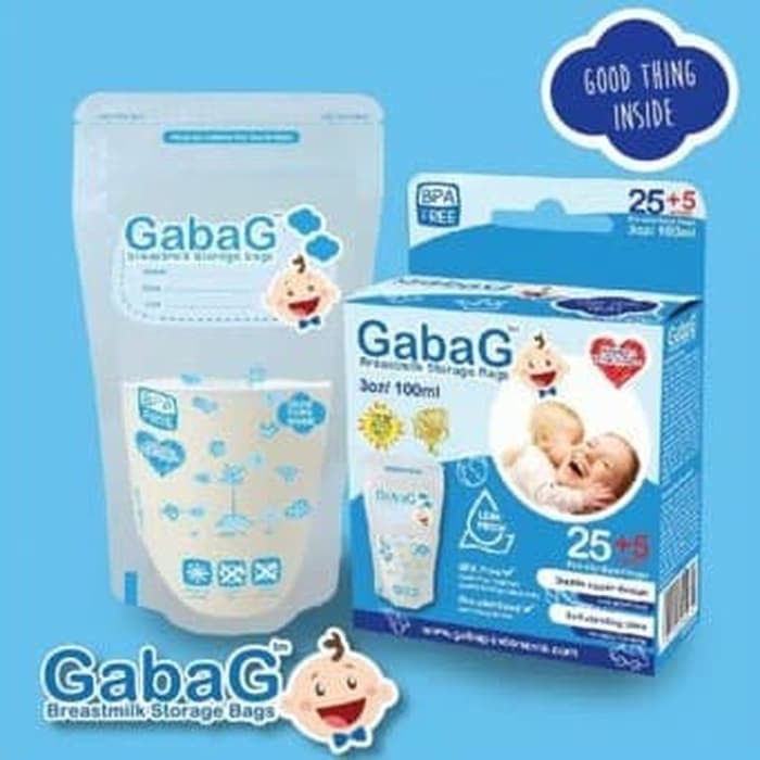 Kantong Susu Asi GabaG Plastik 100ml Grosir | Breastmilk Storage Bags