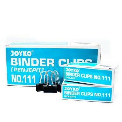 [Pak - 12 Buah] Joyko Binder Clip No. 111 / Penjepit 25 mm (12 pcs)