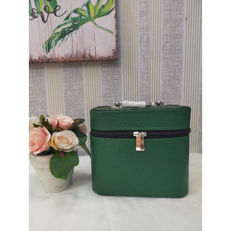 Free Custom Nama pouch Makeup basic/tas kosmetik/ makeup box
