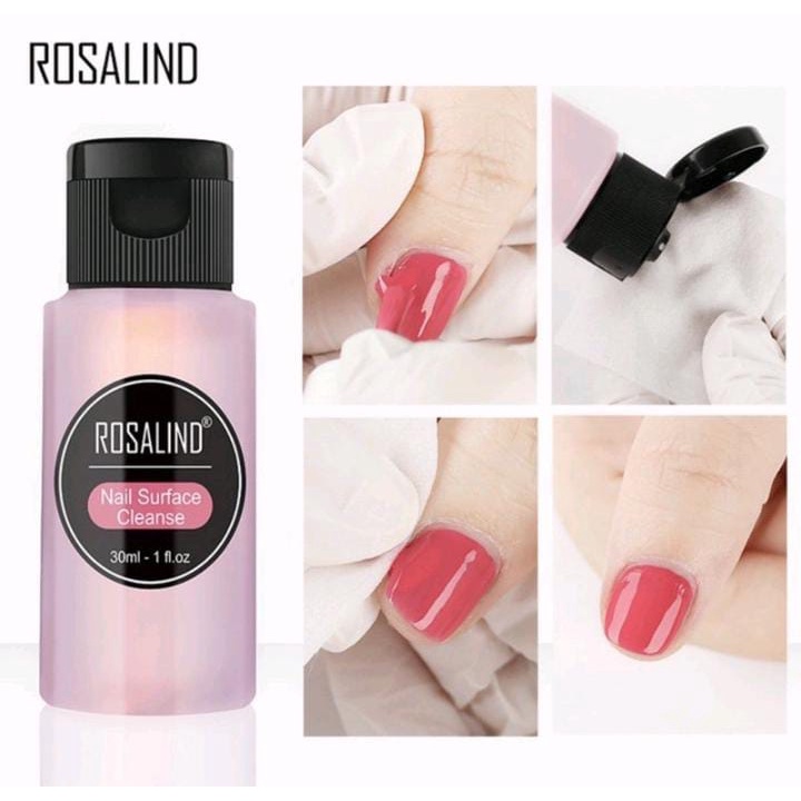 ROSALIND NAIL SURFACE CLEANSE NAIL 30ML / GEL CLEANSER / CAIRAN KUTEK GEL