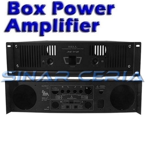 Box Power Amplifier MV-8 BOX BELL MV8 Power Amplifier