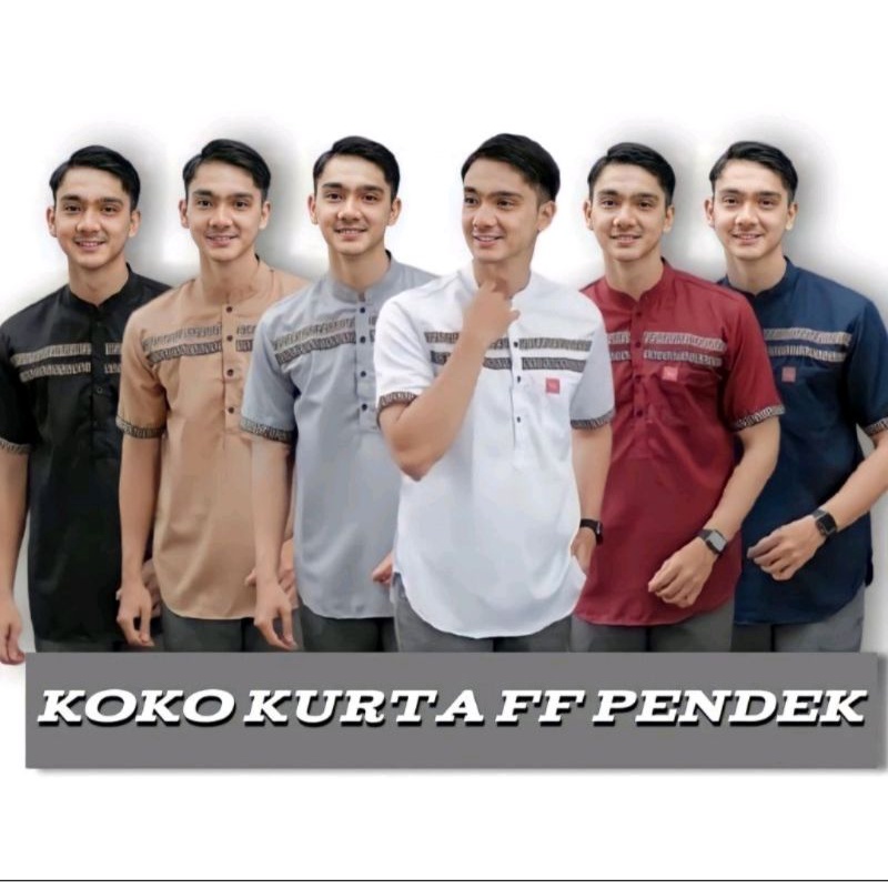 Koko Kurta FF/Koko Muslim Pria Dewasa