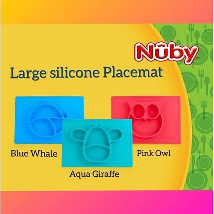 NUBY LARGE SILICONE PLACEMAT / NUBY