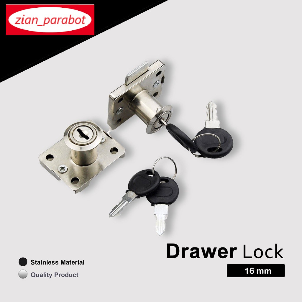 Kunci laci lemari 101 ferza- 16mm kunci Lemari olympic