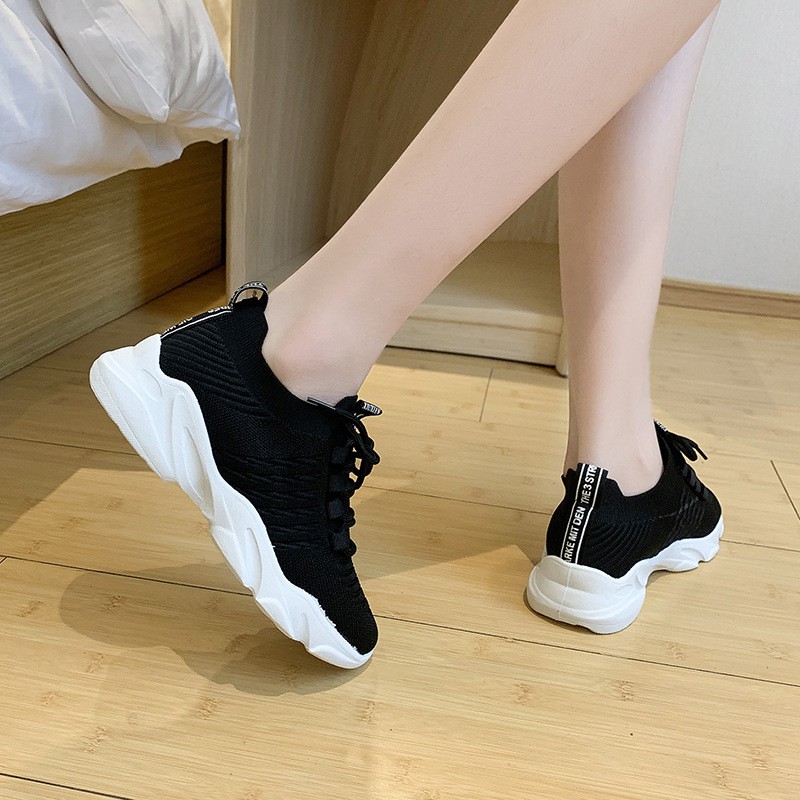 RYS - Comfy Plain Sepatu Sneakers Fashion Casual - Ori Import