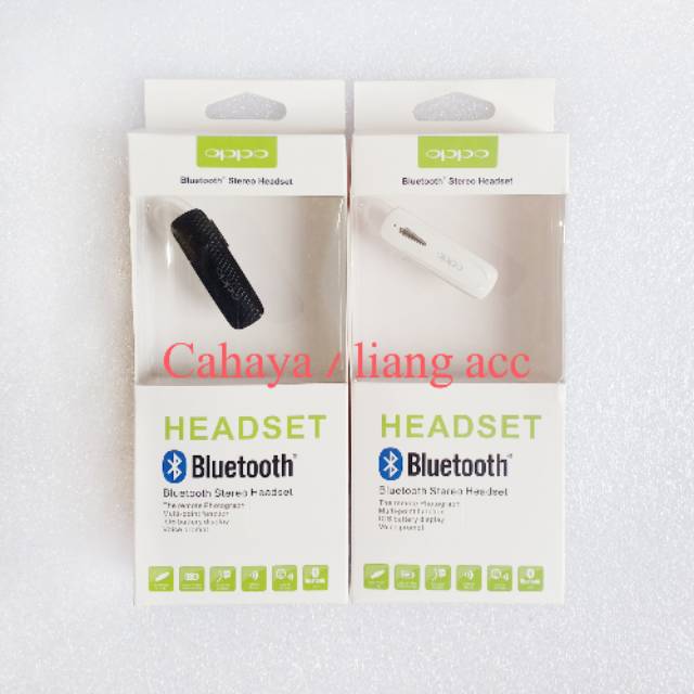 HEADSET BLUETOOTH OPPO HANDSFREE EARPHONE