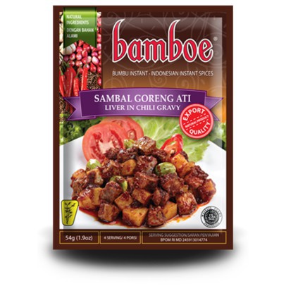 

Bamboe Export Sambal Goreng Ati 54Gr B