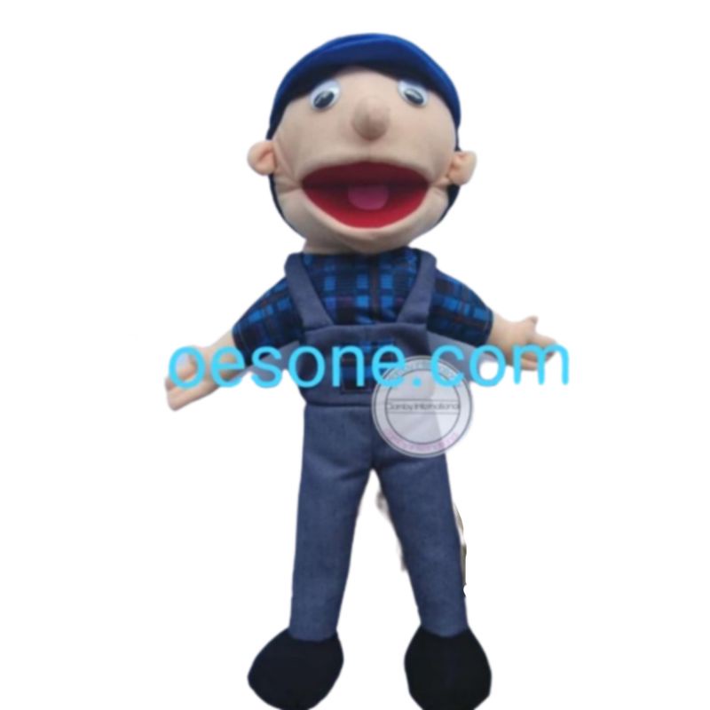 Boneka Muppet Cowok Mario Boy | Boneka Dongeng Mainan Anak