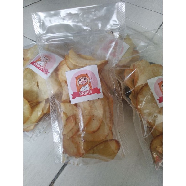 

Kripik singkong enak asin dan pedas manis 100gr dan 250gr snack termurah terenak