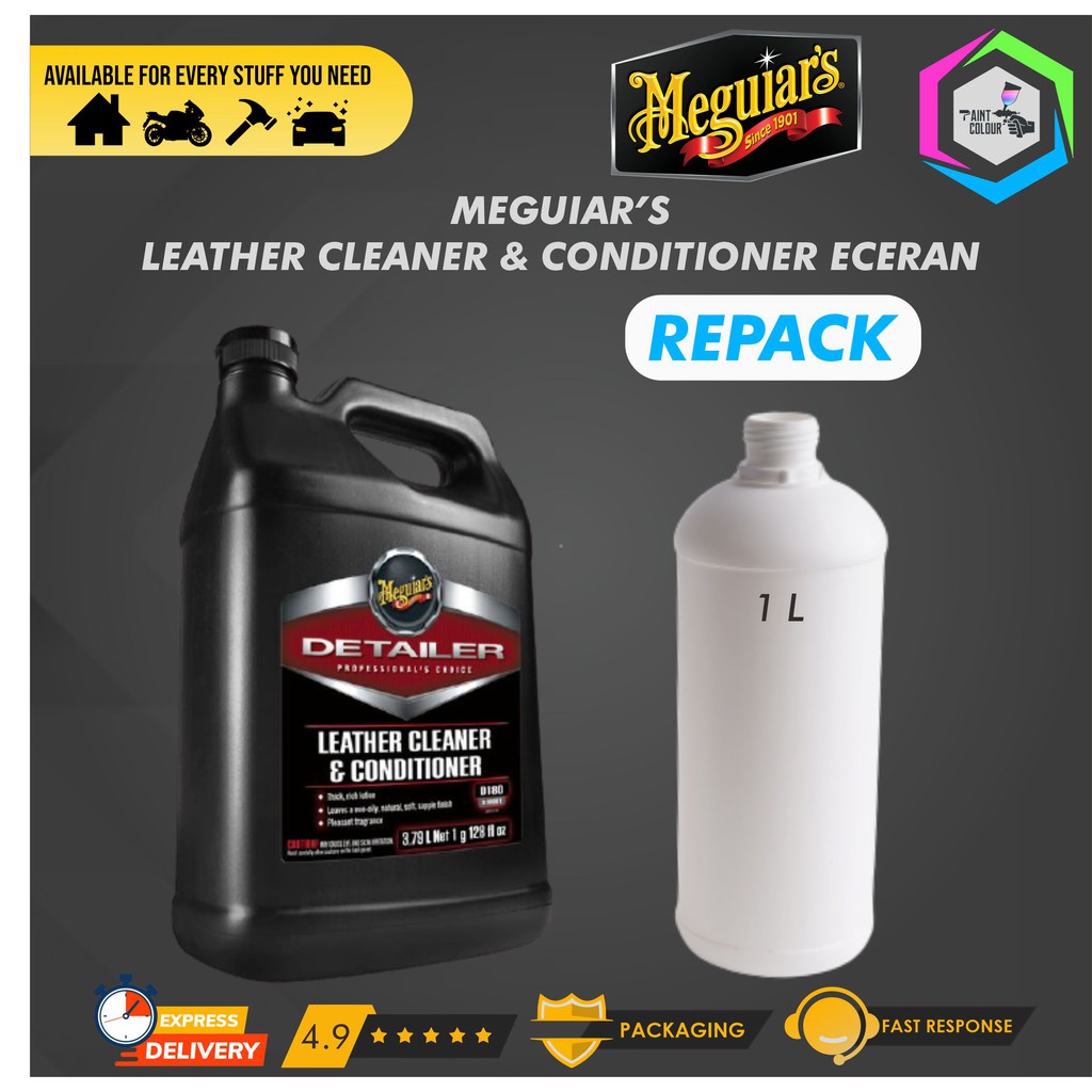 Meguiars LEATHER CLEANER &amp; CONDITIONER ECERAN/REPACK 1L