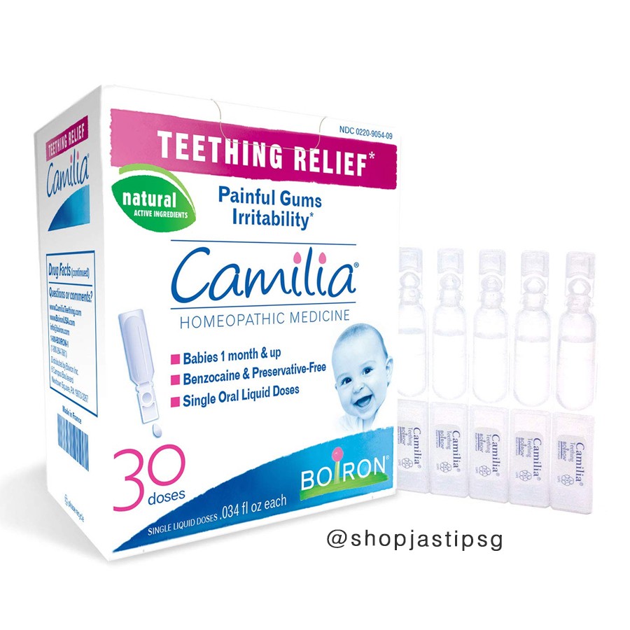 Mar 23boiron Camilia Teething Relief Homeopathic Medicine 30doses Obat Pereda Sakit Tumbuh Gigi Bayi Indonesia