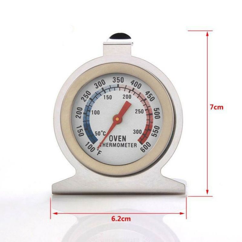 THERMOMETER OVEN DIAL 300C pengukur suhu oven tangkring alas adonan edible gold spuit paket dekorasi